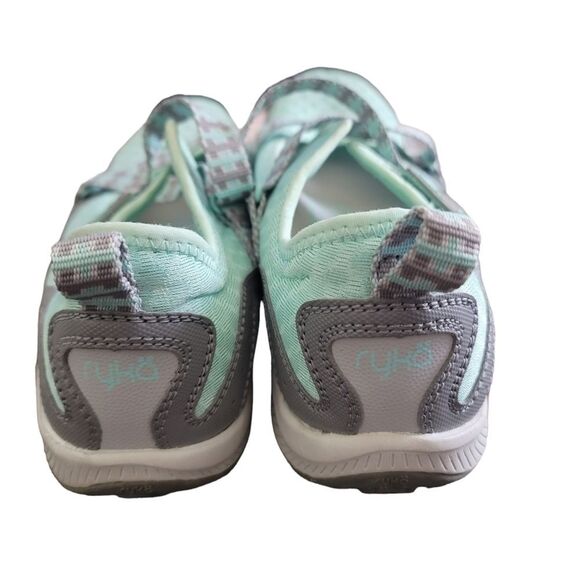 Ryka Adjustable Mesh Mary Jane Sneakers Kailee Mint - Picture 2 of 9